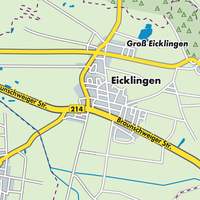 Übersichtsplan Eicklingen