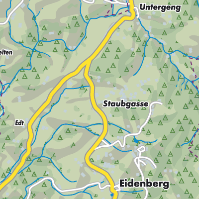Übersichtsplan Eidenberg