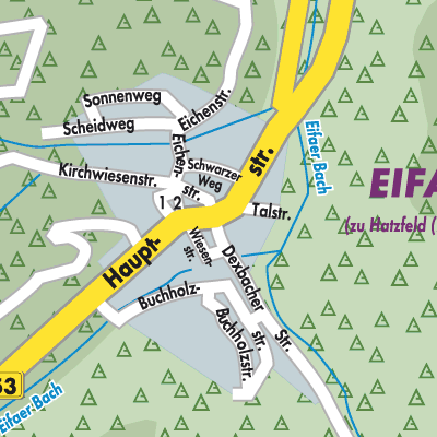 Stadtplan Eifa