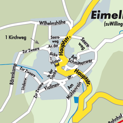 Stadtplan Eimelrod