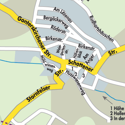 Stadtplan Einartshausen