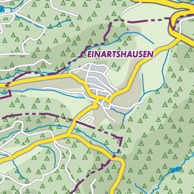Übersichtsplan Einartshausen
