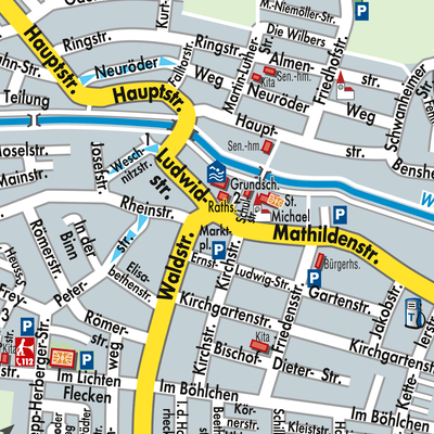 Stadtplan Einhausen