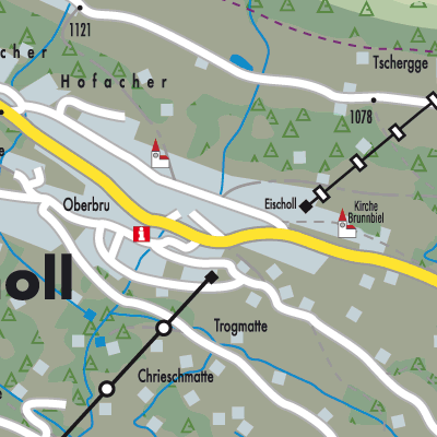 Stadtplan Eischoll