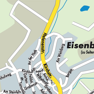 Stadtplan Eisenbach