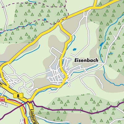 Übersichtsplan Eisenbach