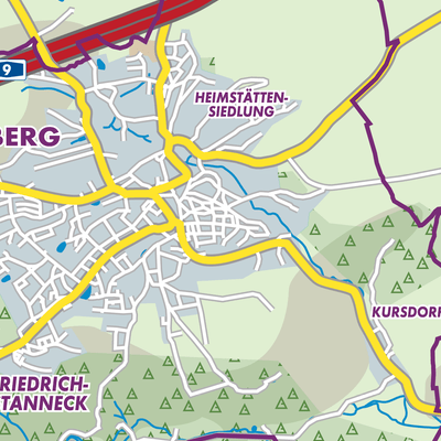 Übersichtsplan Eisenberg