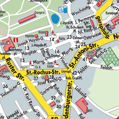 Stadtplan Eisenstadt