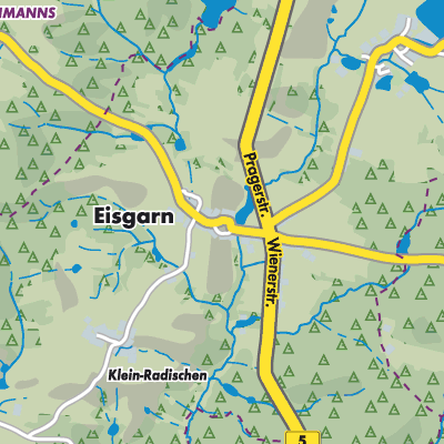 Übersichtsplan Eisgarn