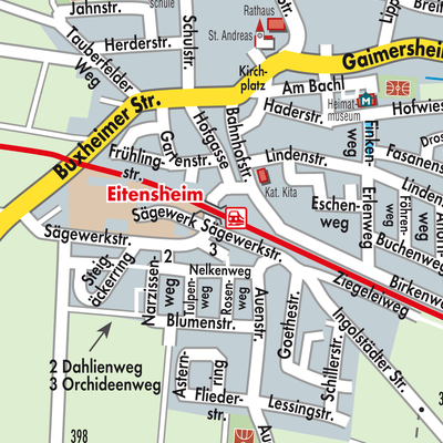 Stadtplan Eitensheim (VGem)