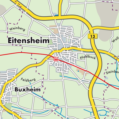 Übersichtsplan Eitensheim (VGem)