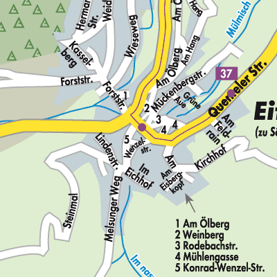 Stadtplan Eiterhagen