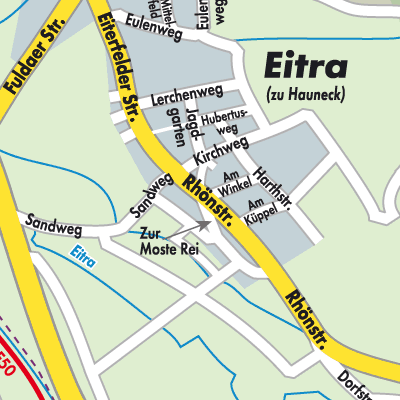 Stadtplan Eitra