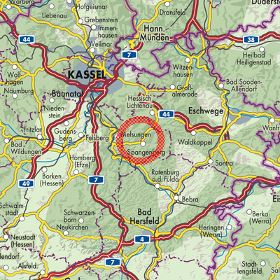 Landkarte Elbersdorf