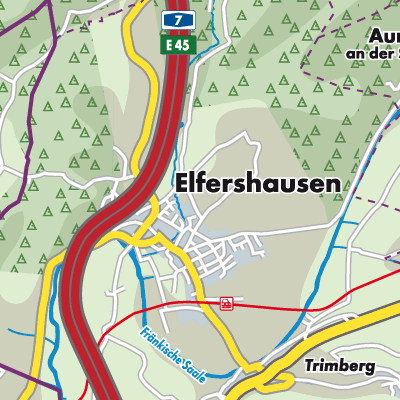 Übersichtsplan Elfershausen (VGem)