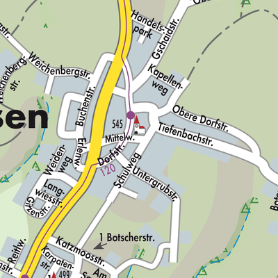 Stadtplan Elixhausen