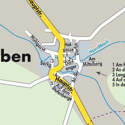 Stadtplan Elleben