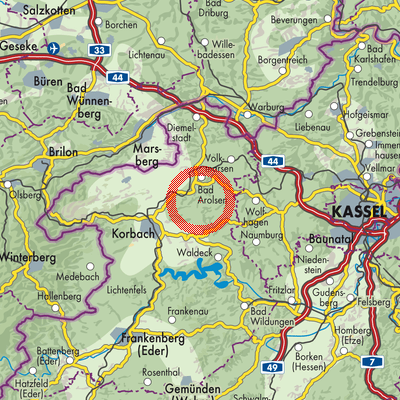 Landkarte Elleringhausen