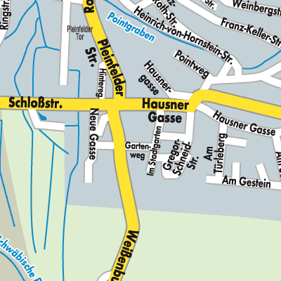 Stadtplan Ellingen (VGem)