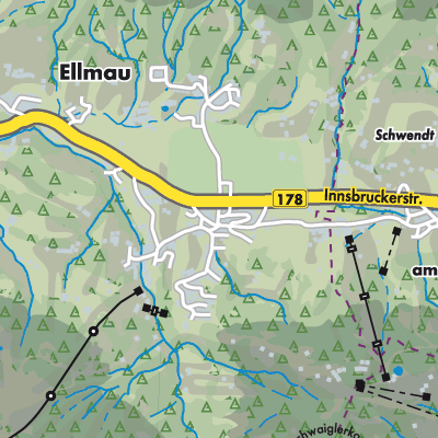 Übersichtsplan Ellmau