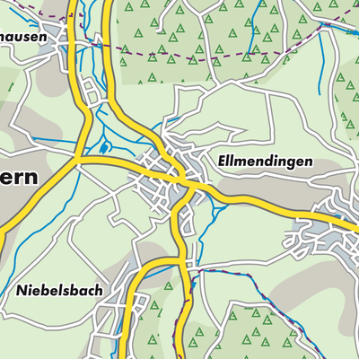 Übersichtsplan Ellmendingen