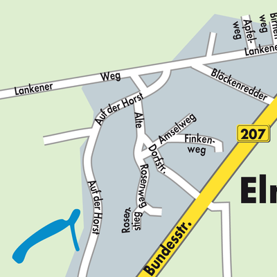 Stadtplan Elmenhorst