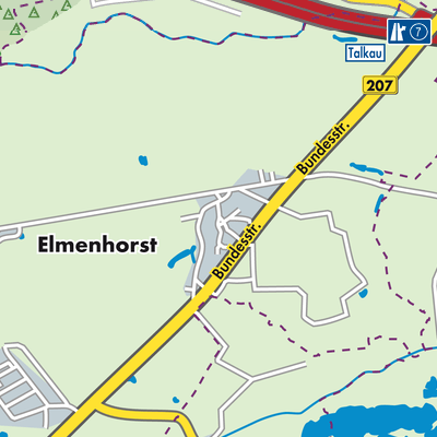 Übersichtsplan Elmenhorst