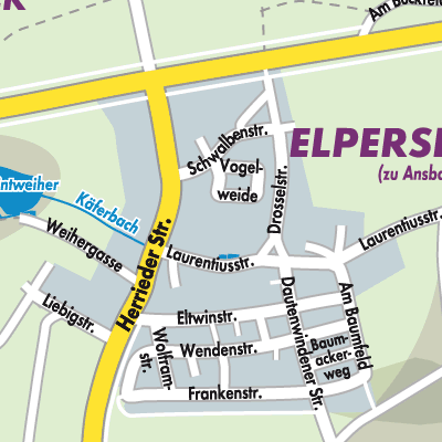Stadtplan Elpersdorf
