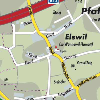 Stadtplan Elswil