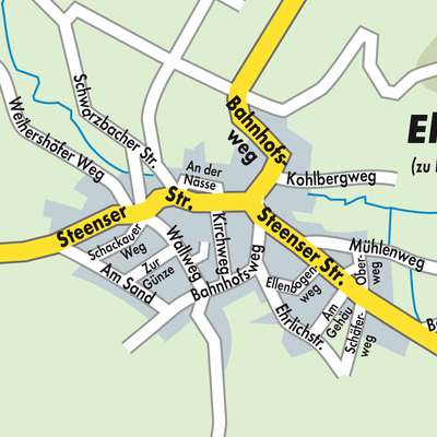 Stadtplan Elters