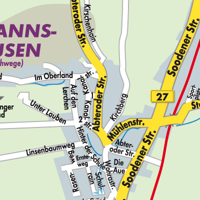 Stadtplan Eltmannshausen