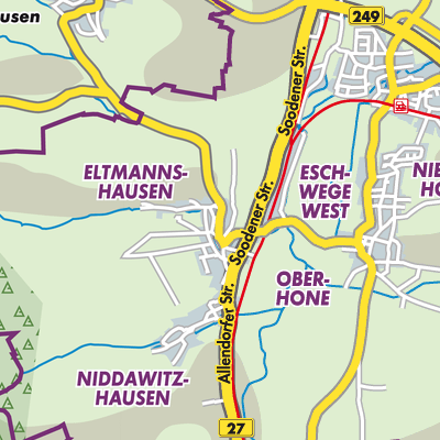 Übersichtsplan Eltmannshausen