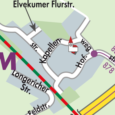 Stadtplan Elvekum