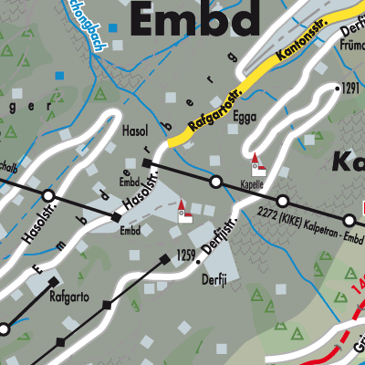 Stadtplan Embd