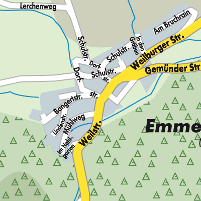 Stadtplan Emmershausen