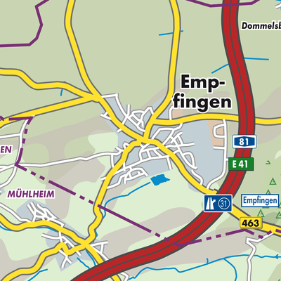 Übersichtsplan Empfingen