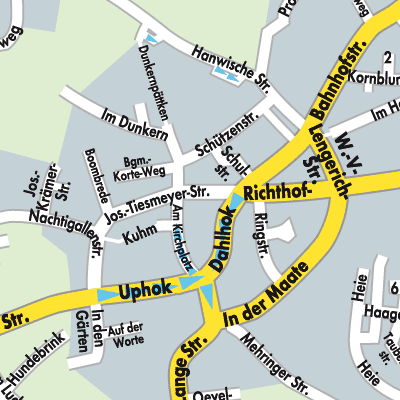 Stadtplan Emsbüren