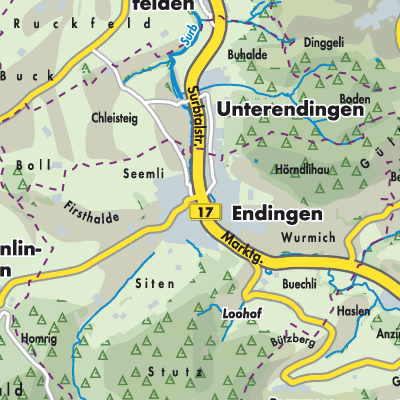 Übersichtsplan Endingen