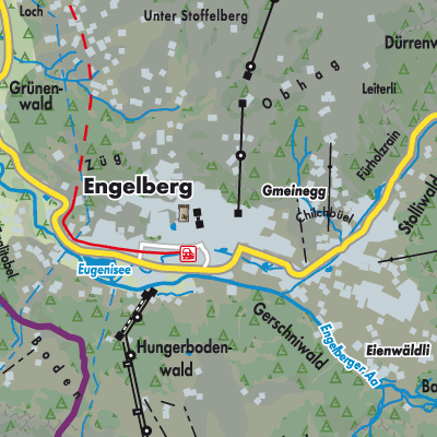 Übersichtsplan Engelberg