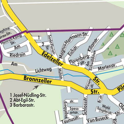 Stadtplan Engelhelms