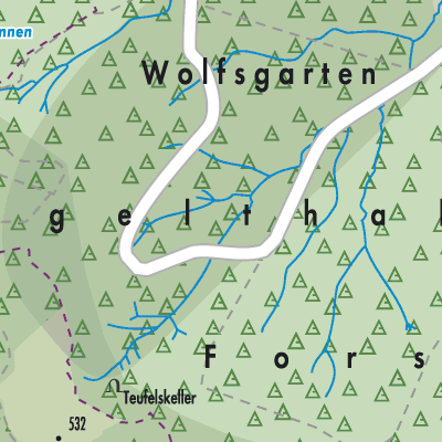 Stadtplan Engelthaler Forst