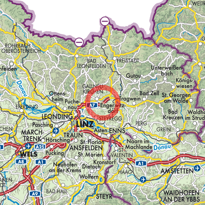 Landkarte Engerwitzdorf