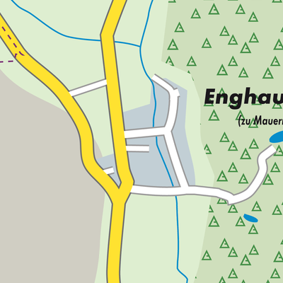 Stadtplan Enghausen