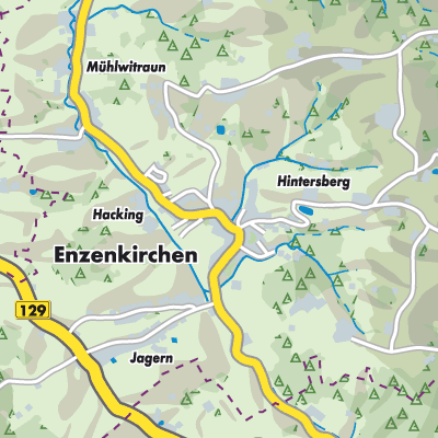 Übersichtsplan Enzenkirchen