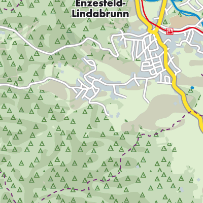 Übersichtsplan Enzesfeld-Lindabrunn