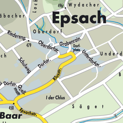 Stadtplan Epsach