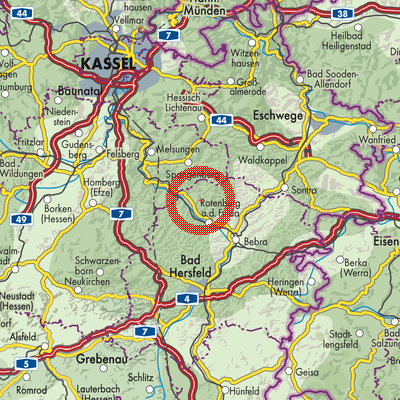 Landkarte Erdpenhausen