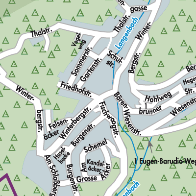 Stadtplan Erfweiler