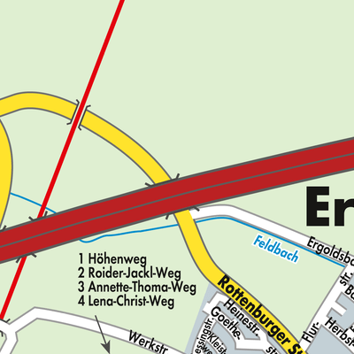 Stadtplan Ergolding