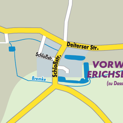 Stadtplan Erichsburg